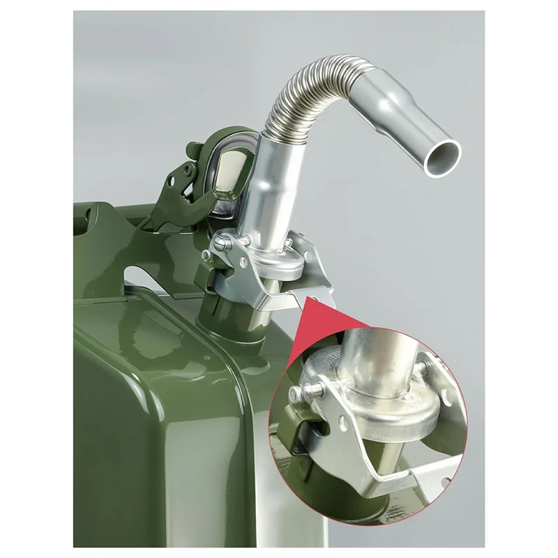 

AA19 Нержавеющий поток топлива, автомобильная топливная труба из нержавеющей стали, антистатический носик с сетчатым фильтром, безопасный, дизельный, передача воды