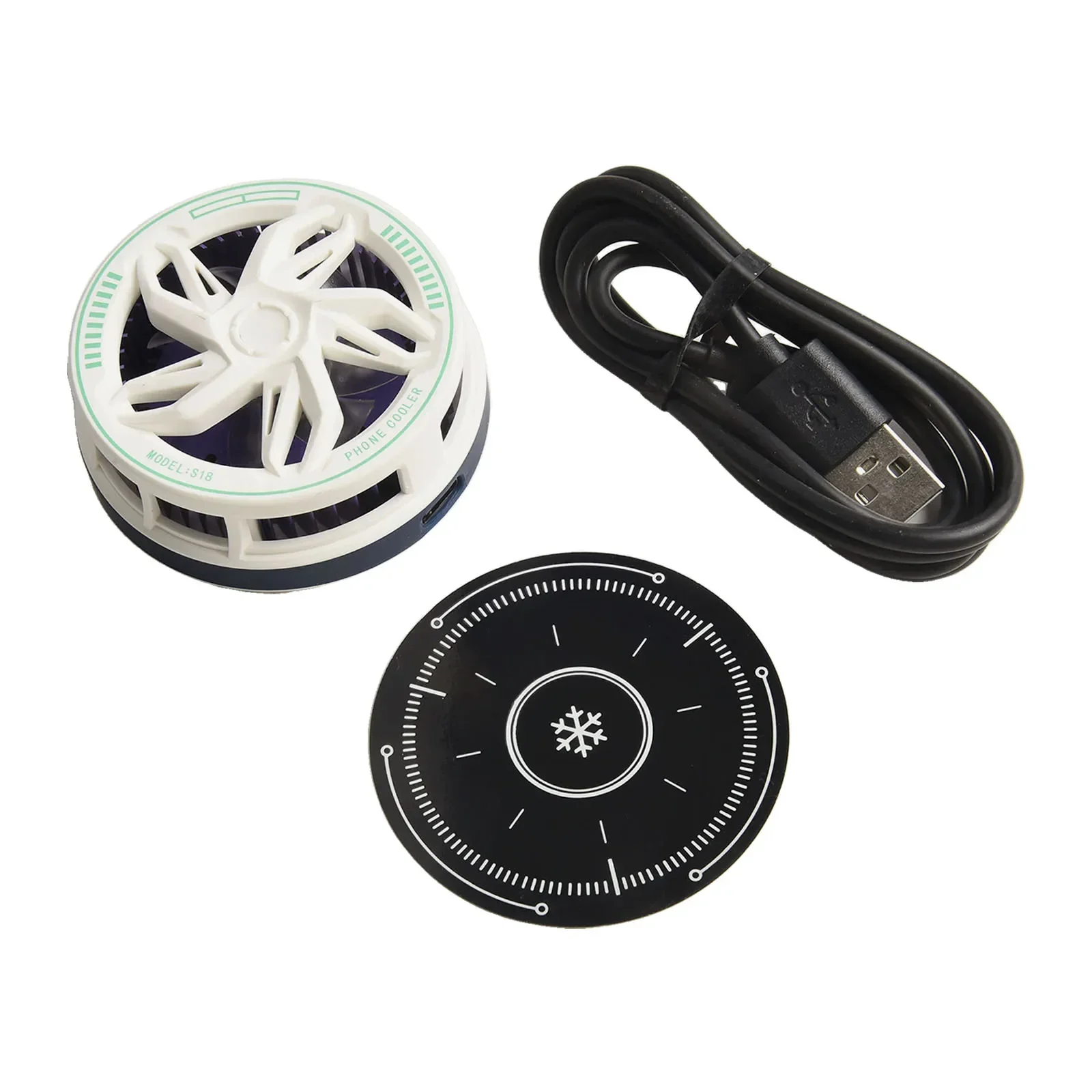 Nuovo radiatore per telefono cellulare S18 Semiconduttore magnetico Raffreddamento e refrigerazione Strumento per sport mobili Raffreddamento flotta