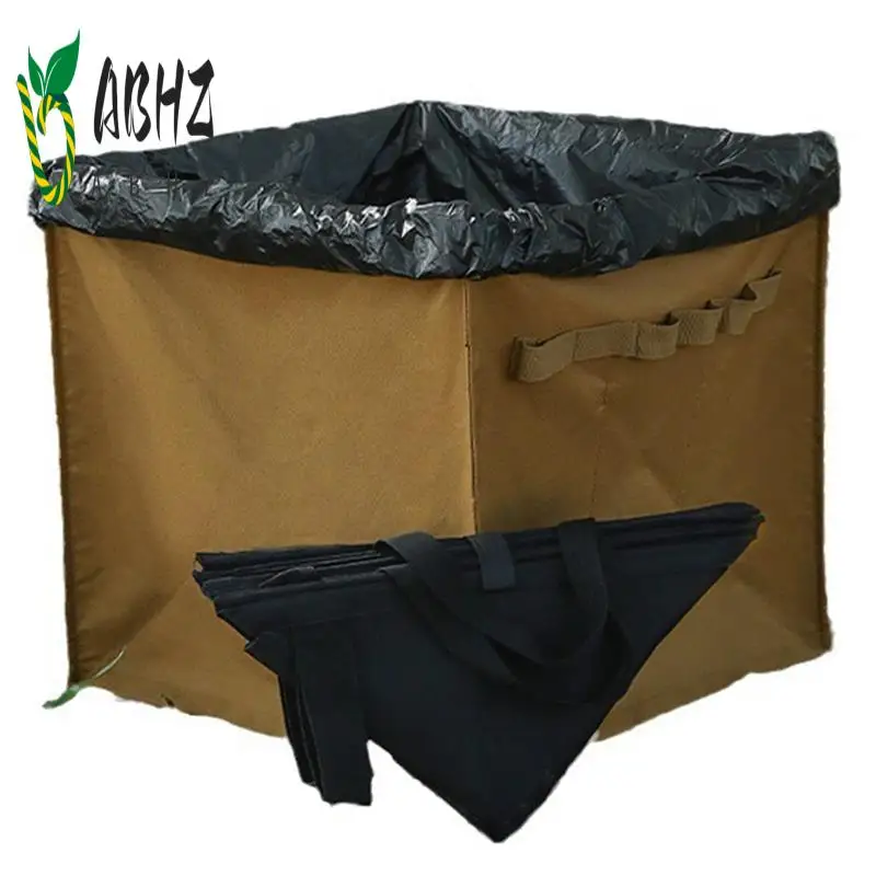 

ABHZ-коробка для хранения, складной треугольный мусорный бак, ящик для хранения туристического снаряжения, портативный ящик для хранения большой емкости для пикника