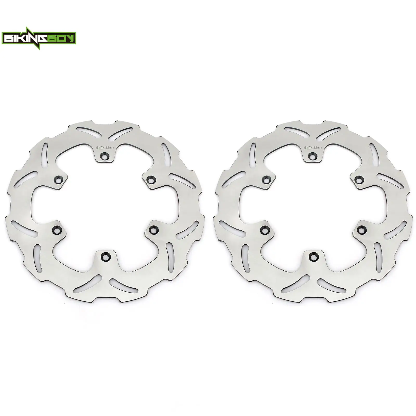 BIKINGBOY Front Brake Discs Rotors Disks For Yamaha XT1200Z Super Tenere 1989 1990 1991 1992 1993 94 95 96 97 98 99 00 XTZ 1200