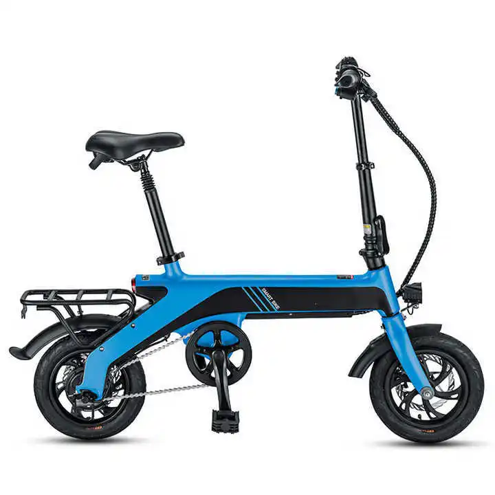 12 Inch Folding Electric Bike, 36V 2 Wheel Scooter, Portable E-Bike for Commuting, Lightweight and Durable