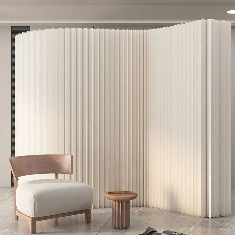 Screen partition paper wall, home study living room partition wall