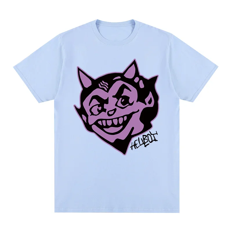 New TEE TSHIRT  tops Peep Hell Boy Hip Hop T-shirt Cotton Men T shirt new in tops & tees shirt homme lotheshesmanga men clothing