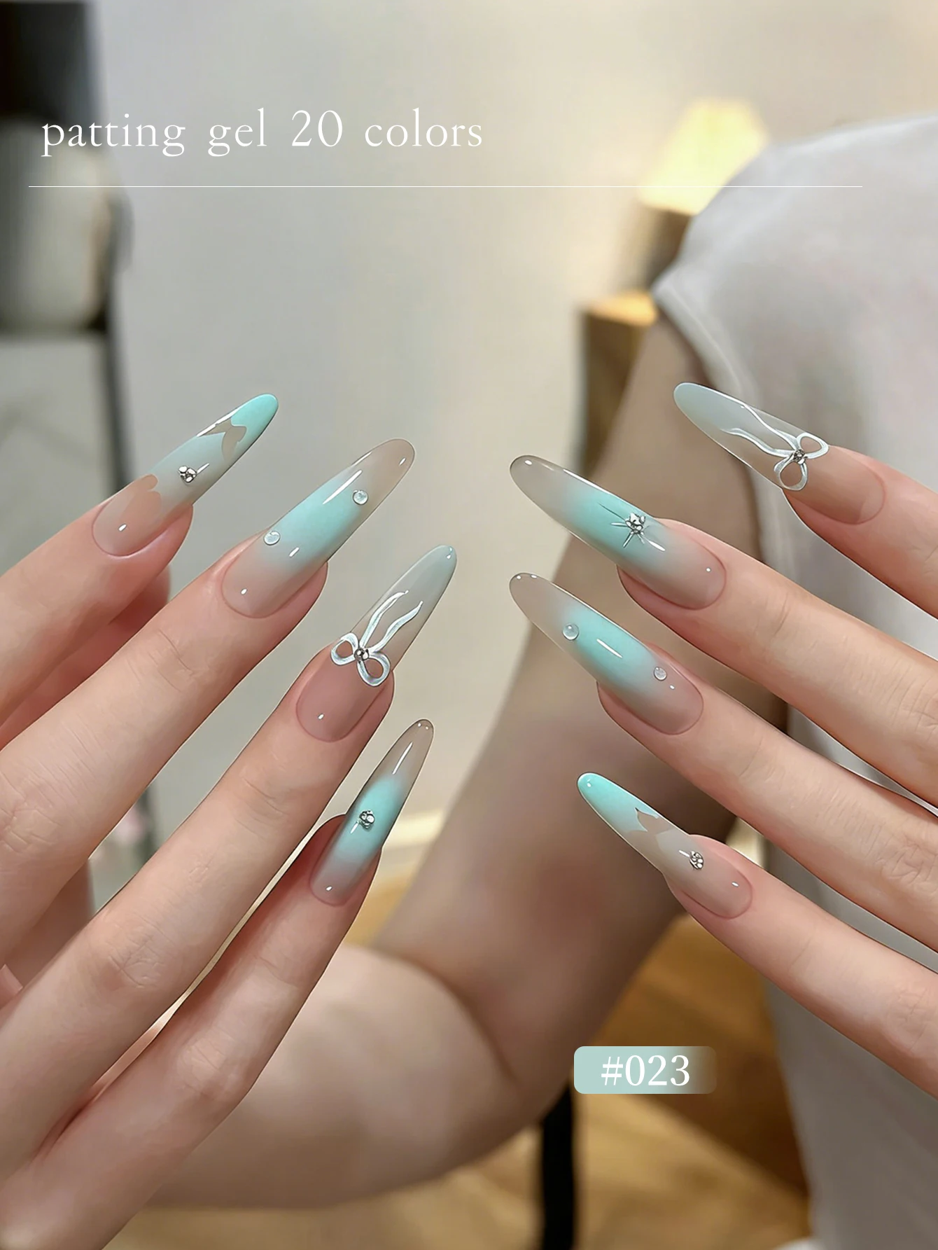 FRESCOBALDI 20-Farben Auftragsfähiger, Hochpigmentierter Halbfester Gel-Nagellack, Geeignet für Salon- und DIY-Anwendungen in Allen Jahreszeiten – Detail 7