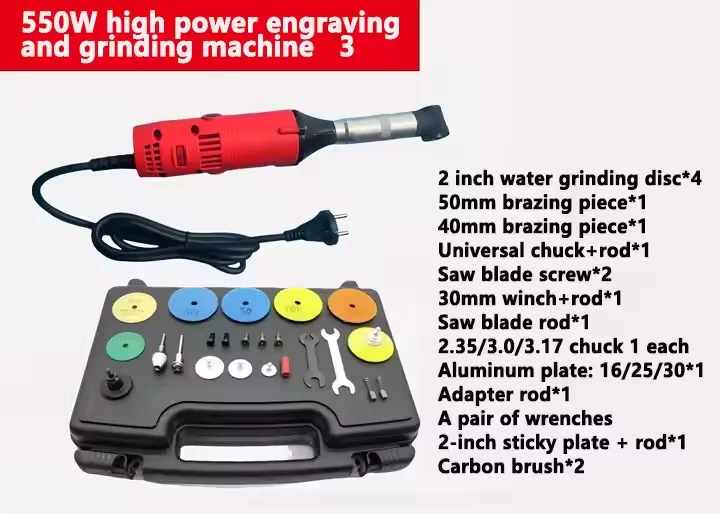 Mini Angle Grinder Electric 550W Power Micro 90 Degree Elbow Tile Seam Cleaning and Polishing Machine New