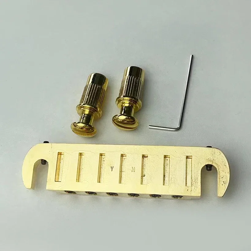 wilkinson LP SG integrated bridge Wilkinson electric guitar bridge tailpiece WOGT3 gold