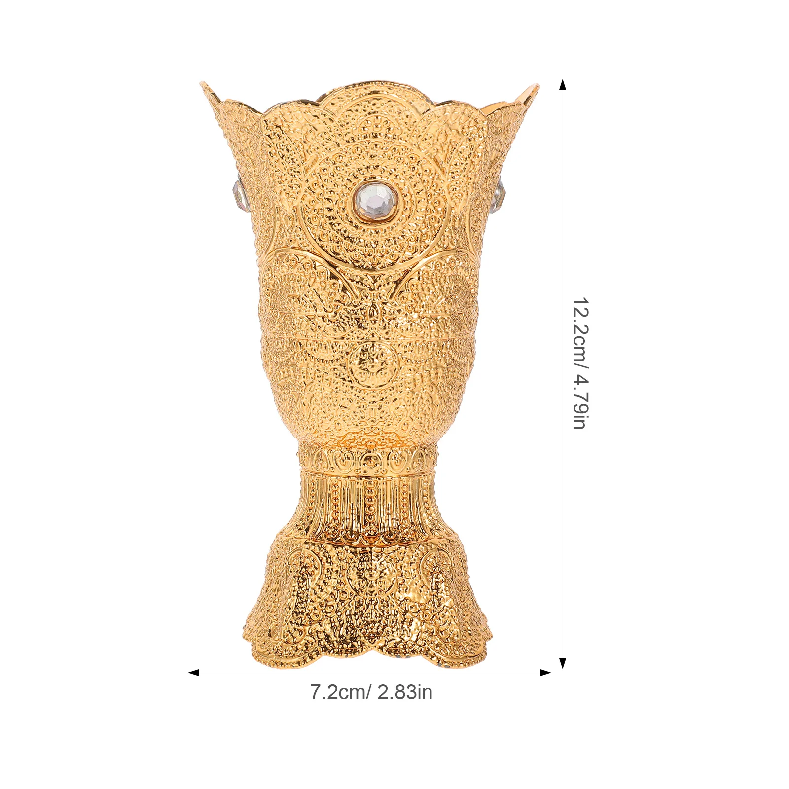 Iron Incense Burner Arabic Censer Exquisite Design Small Size Portable for Home Party Yoga Sauna Use Middle East Censer