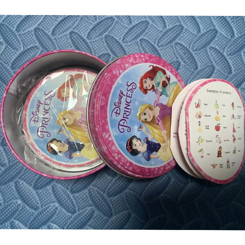 Disney Card Board Game Princess Stitch Toys Iron Box Family Funny Party Holidays Camping Tool Sports Christmas Halloween Gifts - view 3