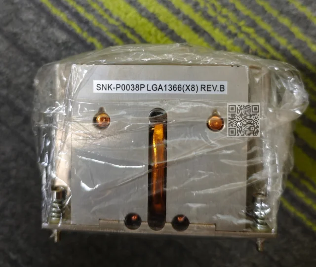 SNK-P0038P LGA1366（X8)REV.B 90% New Cooller
