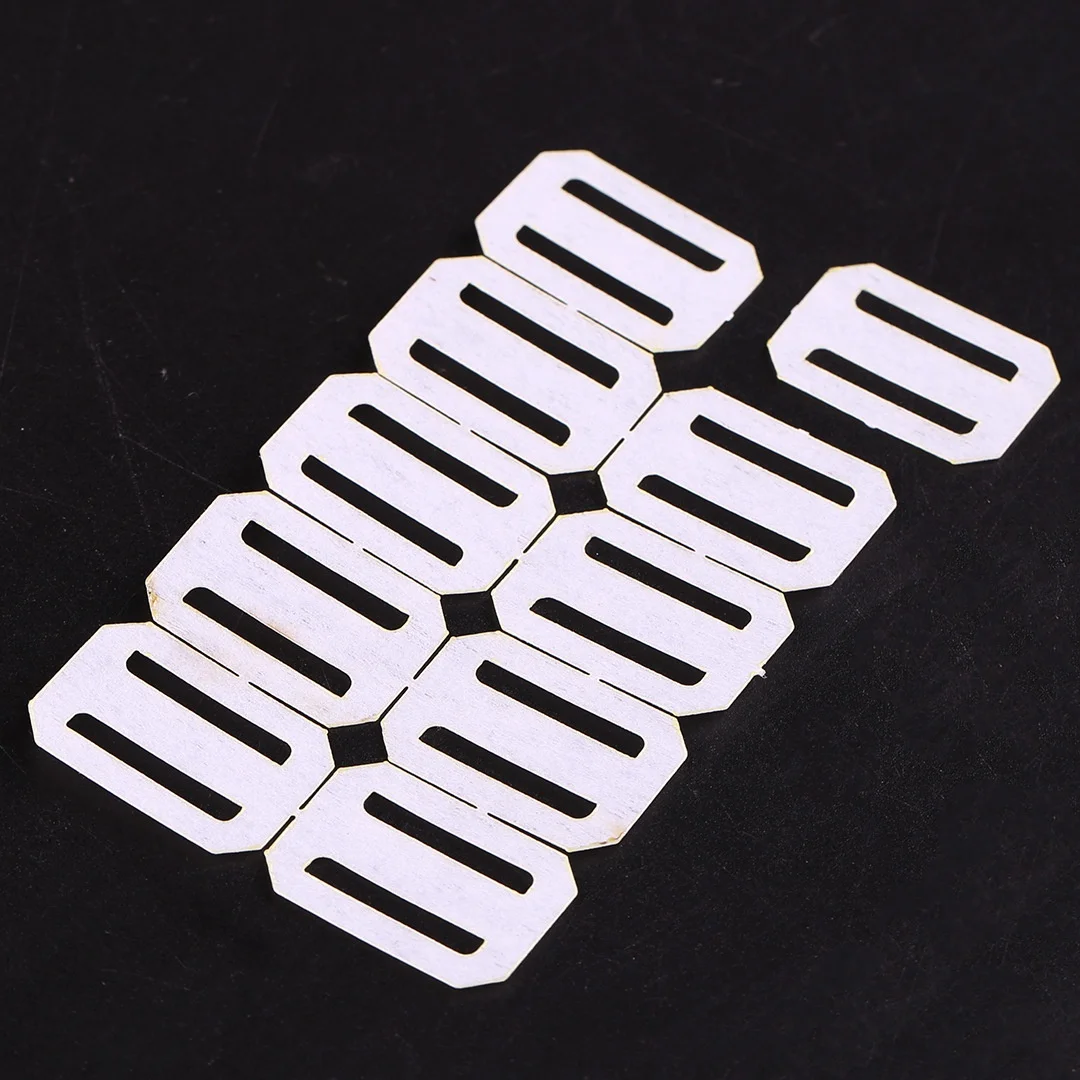 10/20/50pc DIY Starrflügel RC Flugzeug Modell Ruder Papier Scharnier Querruder Schwanz Flügel Stecker KT Schaum balsa für Fernbedienung Spielzeug – Detail 10