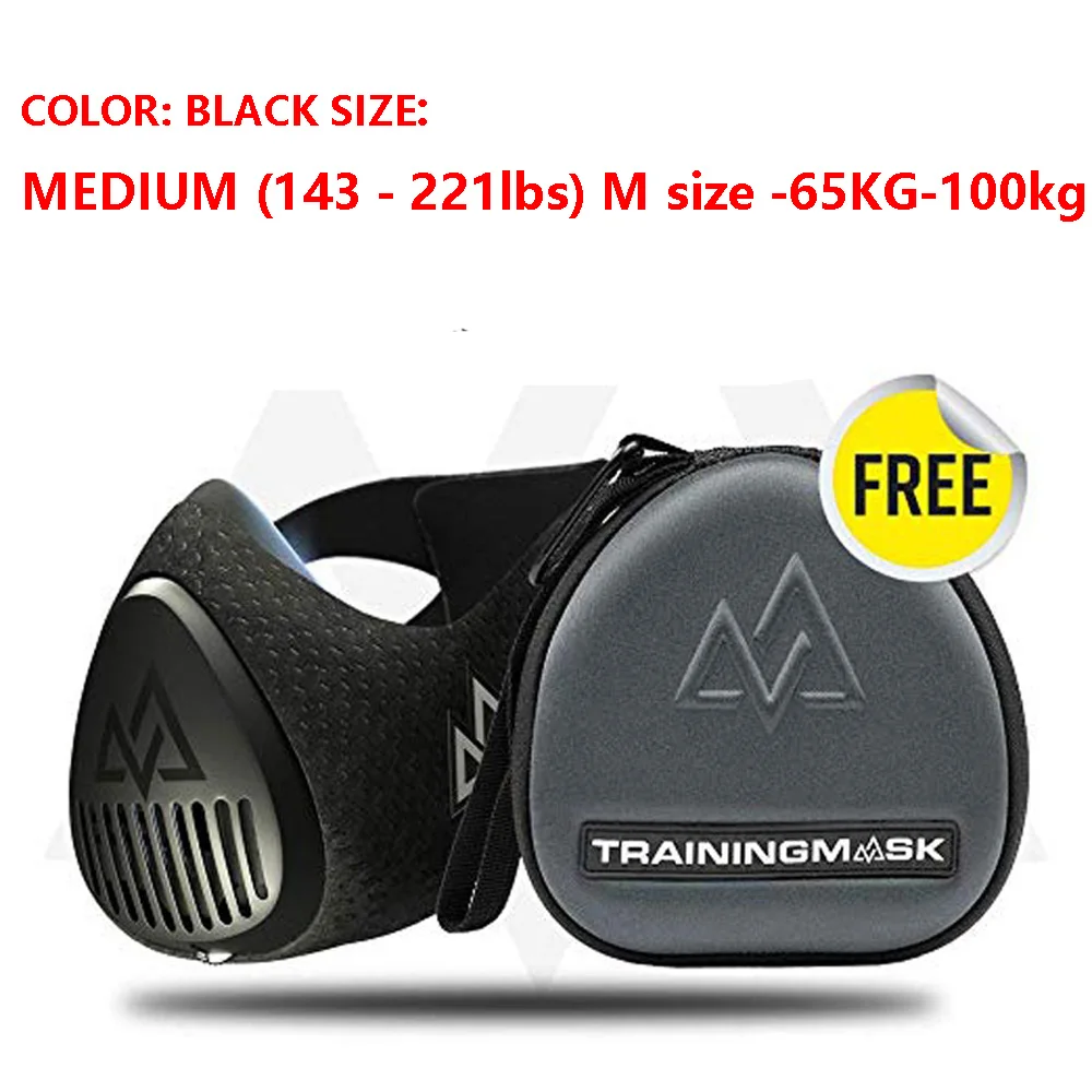 sports mask Elevation Training Mask Gym Fitness Workout Running Cycling Simulation High-pressure Breathing training mask 2.0