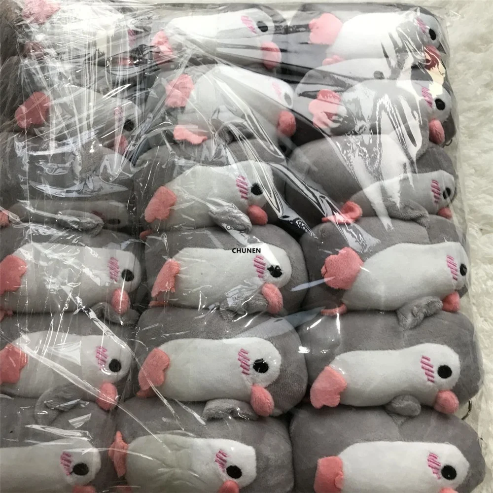 20PCS Gray Penguin , 11CM Approx. Stuffed Plush Toy , Key Chain Gift Animal Doll Plush