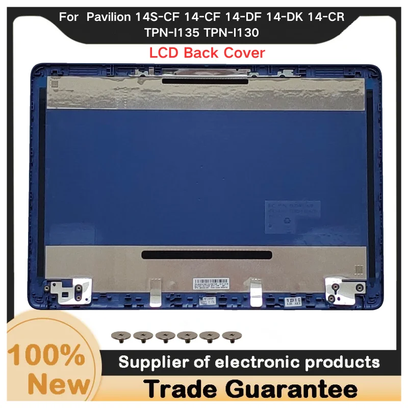 New For Kailxuling Pavilion 14S-CF 14-CF 14-DK TPN-I135 TPN-I130 LCD Back L24469-001/Front Bezel /Palmrest/ Bottom/Hinges Cover