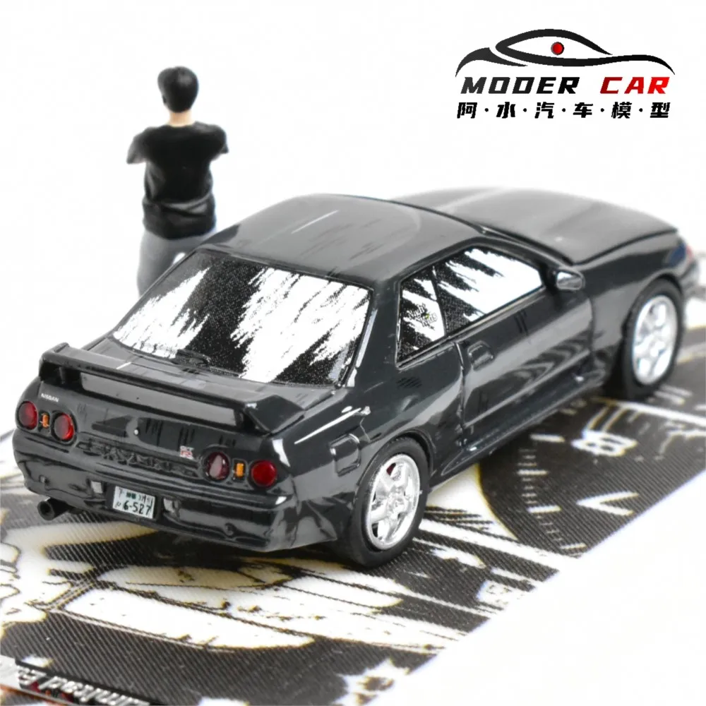 TM Time Micro1:64 GTR R32 Initial D Hobby gegoten modelauto voor volwassenen