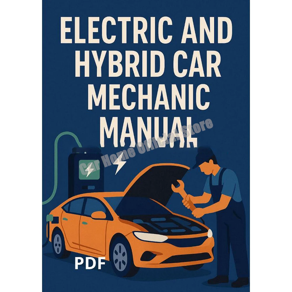 

Electric and Hybrid Car Mechanic Manual PDF File Electric Vehicle Working Principles Key Components Explained Study Manual eBook