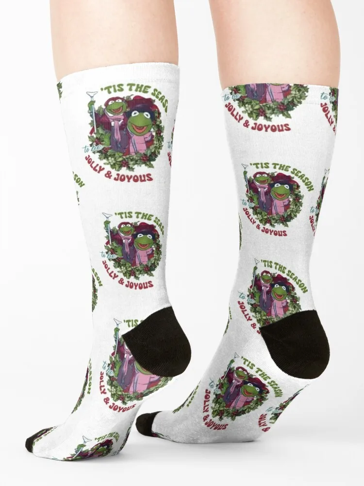Muppets عيد الميلاد كارول تيس الموسم الجوارب مخصص تسلق المألوف الهيب هوب امرأة الجوارب الرجال