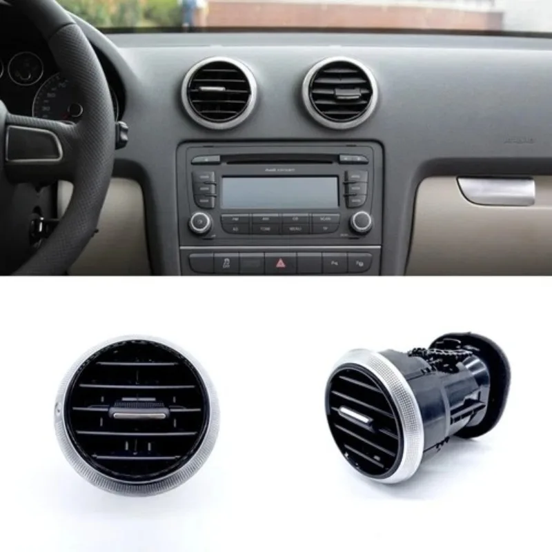 Car Front Dashboard Air Condition Vent Outlet For A3 S3 8P 2008-2012 8P0820901C Replacement Air Vent Lnstrument