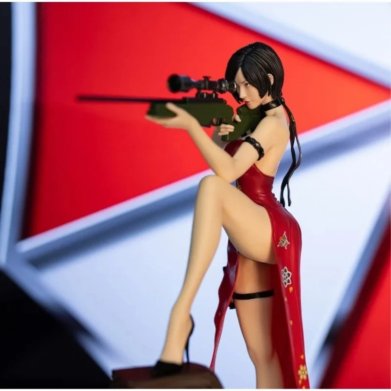 

Ada Wong 36cm Anime Figure Toy - Biohazard Girl Action Collectible Statue Doll PVC GK Model for Gaming And Collectors