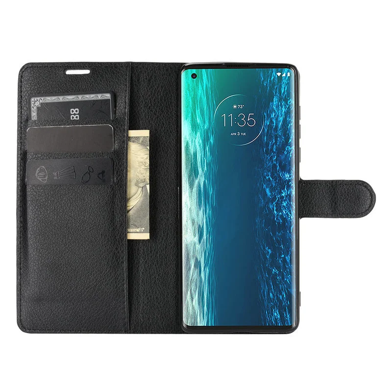 For Motorola Edge Plus Edge+ 5G Moto Edge XT2063-3 2 1 Wallet Phone Case Flip Leather Cover Etui Fundas