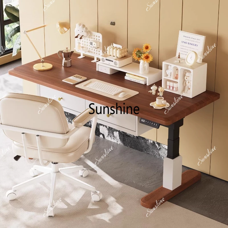 

Medieval style modern home, Italian minimalism, smart desk