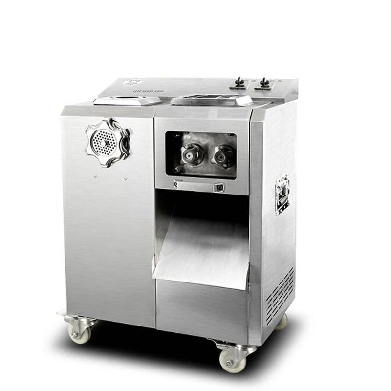 

Commercial Meat Grinder Stainless Steel Meat Cutter Electric Meat Slicer Automatic Enema Machine Shredded Machine