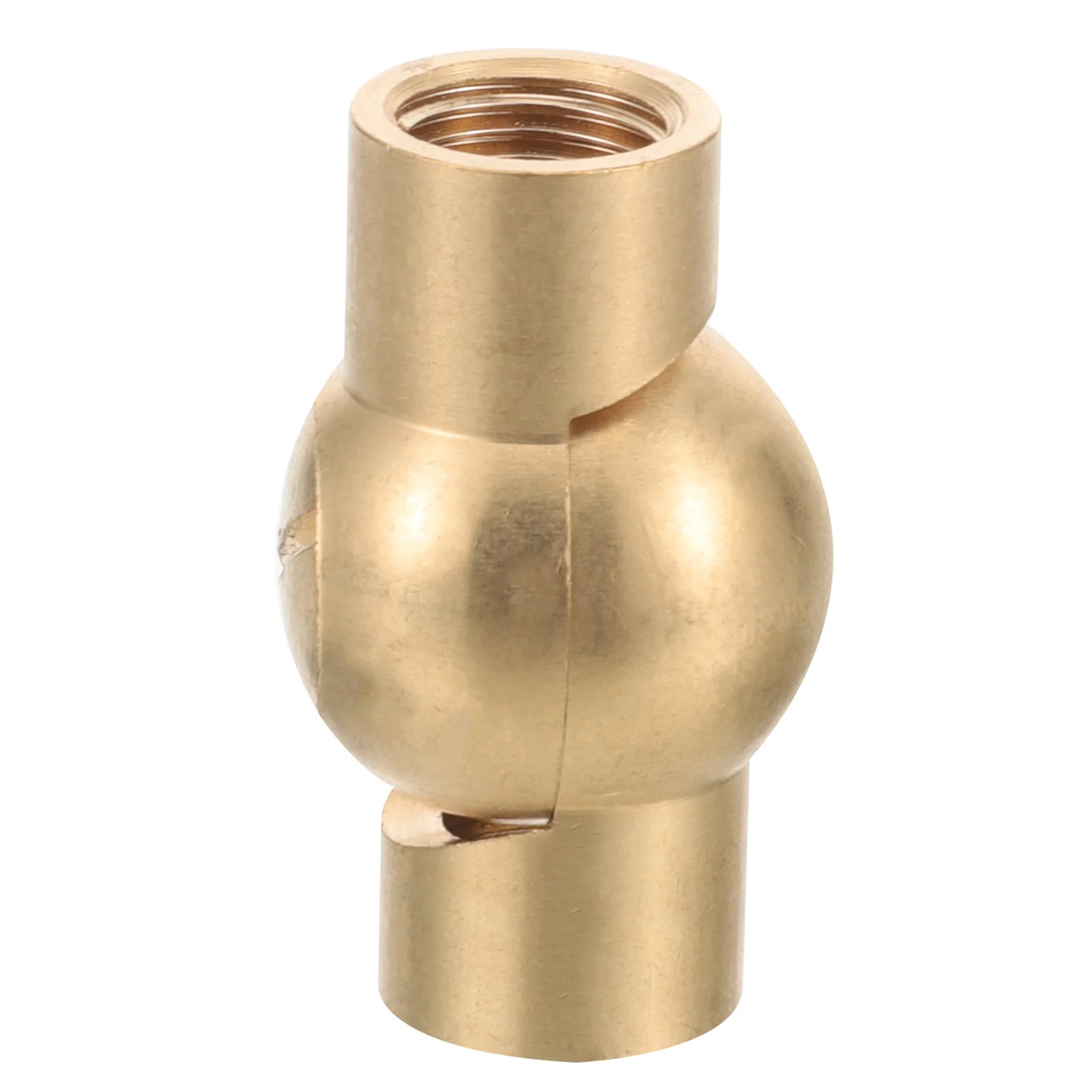 

Copper Adjustable Lamp Adapter 180 Degree Swivel Joint Rotatable Lights Converter Compatible with Pendant Light Wall Sconces