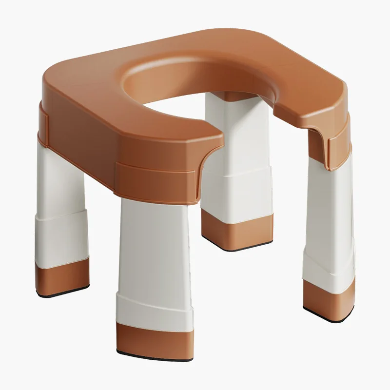 ‌Adjustable Toilet Seat for Elderly Pregnant Women Portable Commode Bench Bathroom Safety Stool