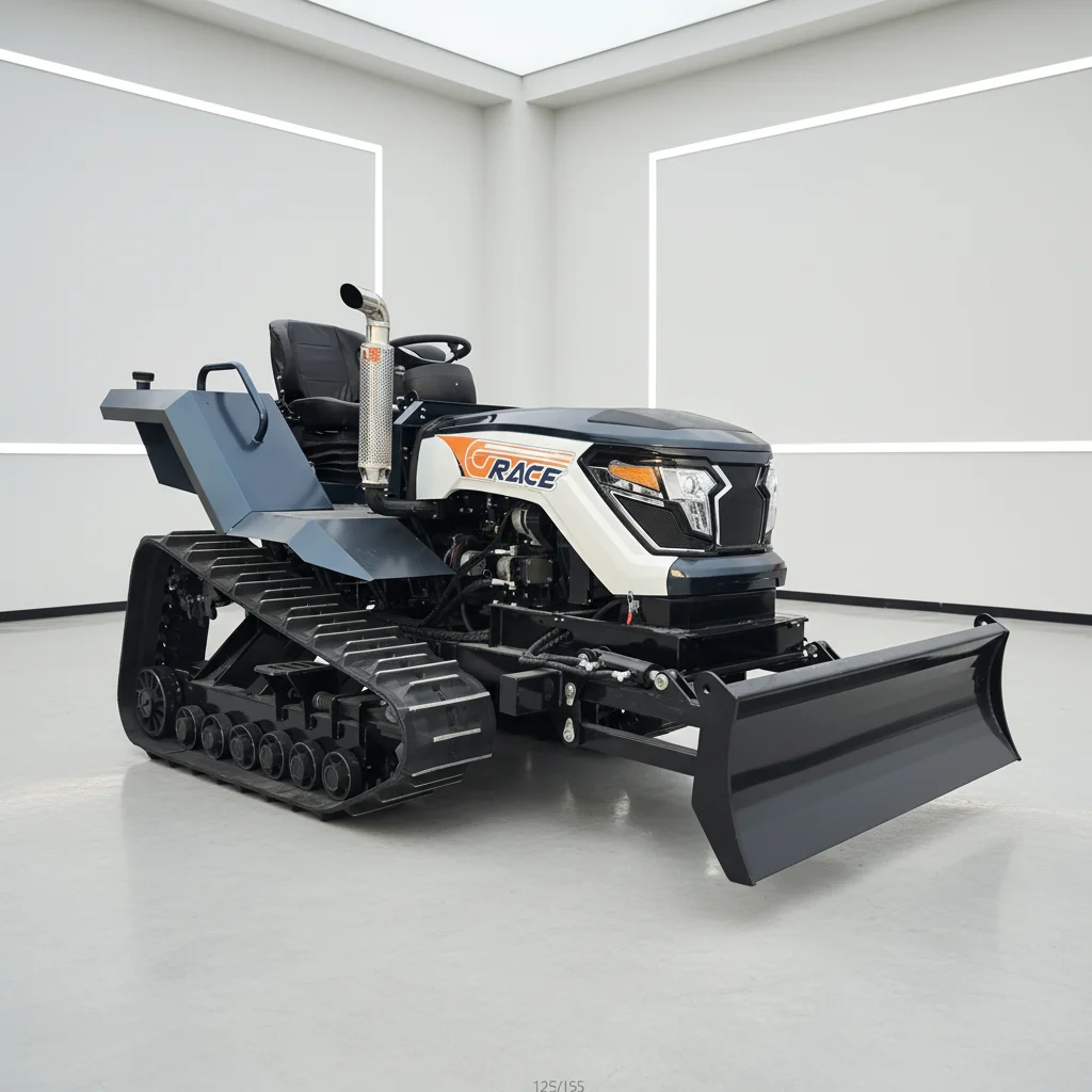Customize 80HP Compact Structure Tractor Comfortable Operation Agricultural Equipment