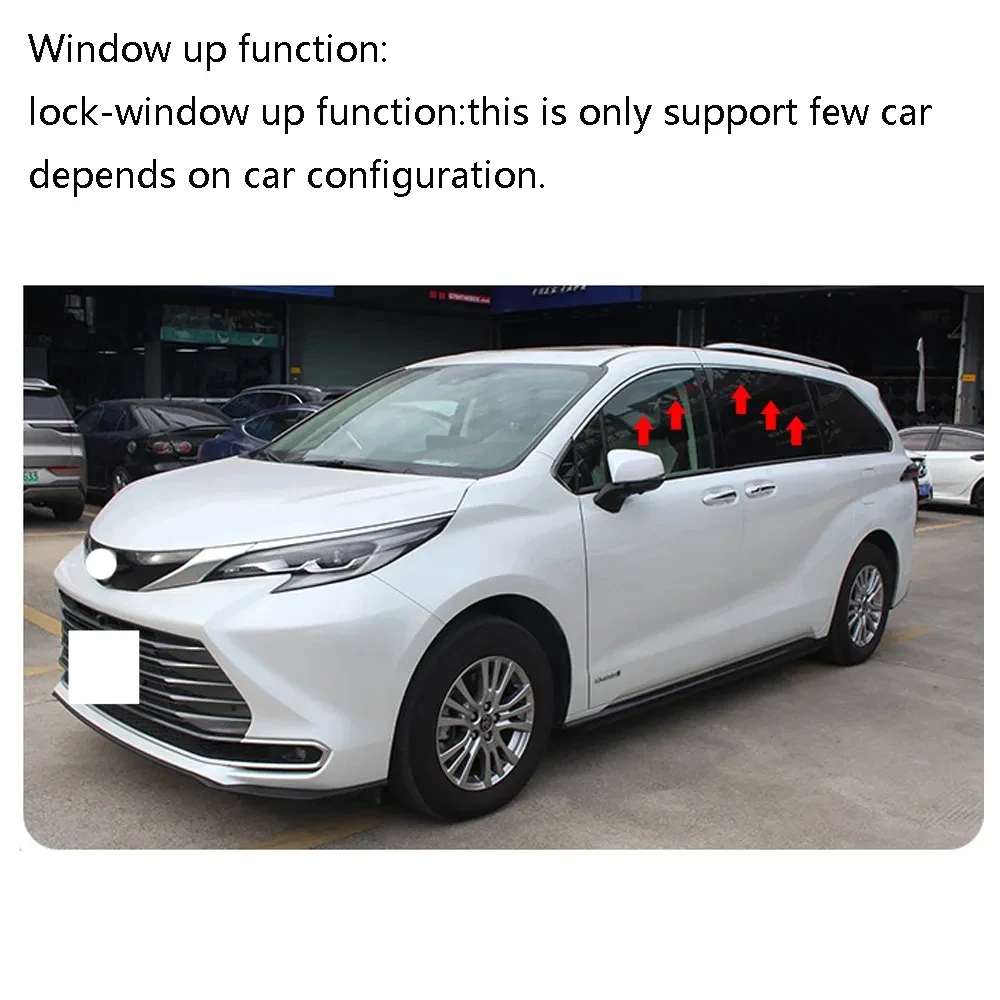 For Toyota Sienna keyless entry system With 4 door handles Comfort Entry Keyless Entry System