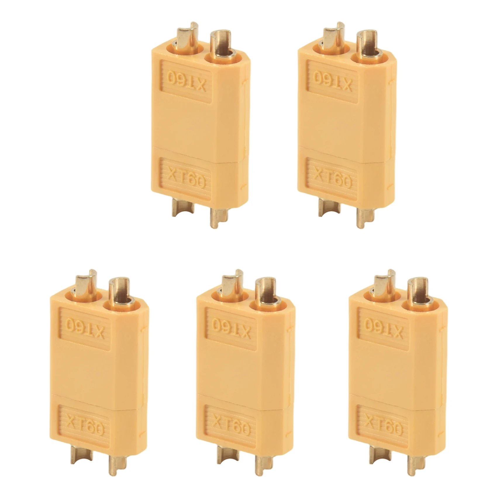 ABST 5 x Pairs RC Male & Female PAIR Battery Connector + Heat Shrink