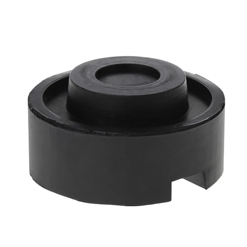 M45K-Black Rubber Slotted Floor Jack Pad Frame Rail Adapter For Pinch Weld Side Pad