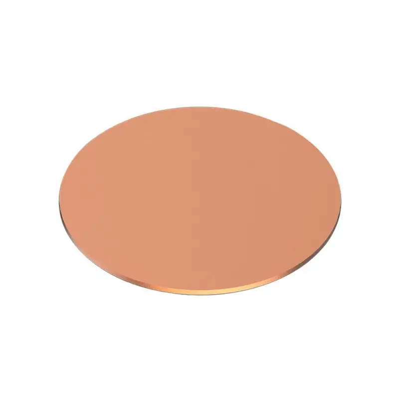 T2 Copper Disc Pure Copper Round Plate Circular Sheet Thickness 0.5mm - 3mm Diameter 30mm 50mm 60mm 80mm