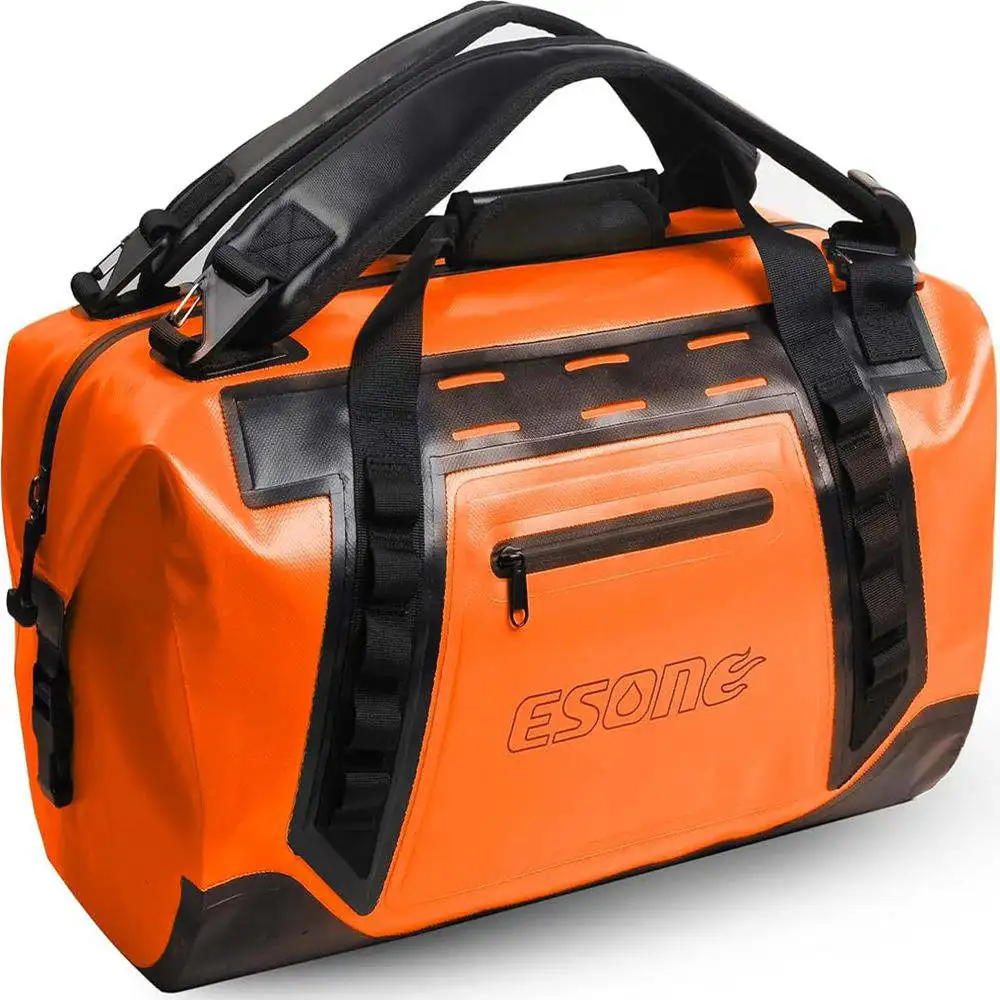 50L Waterproof Travel Bag Motorcycle Tail Dry bag for Camping Boating Kayaking Fishing Skiing Kit Motorbike Waterproof Backpack