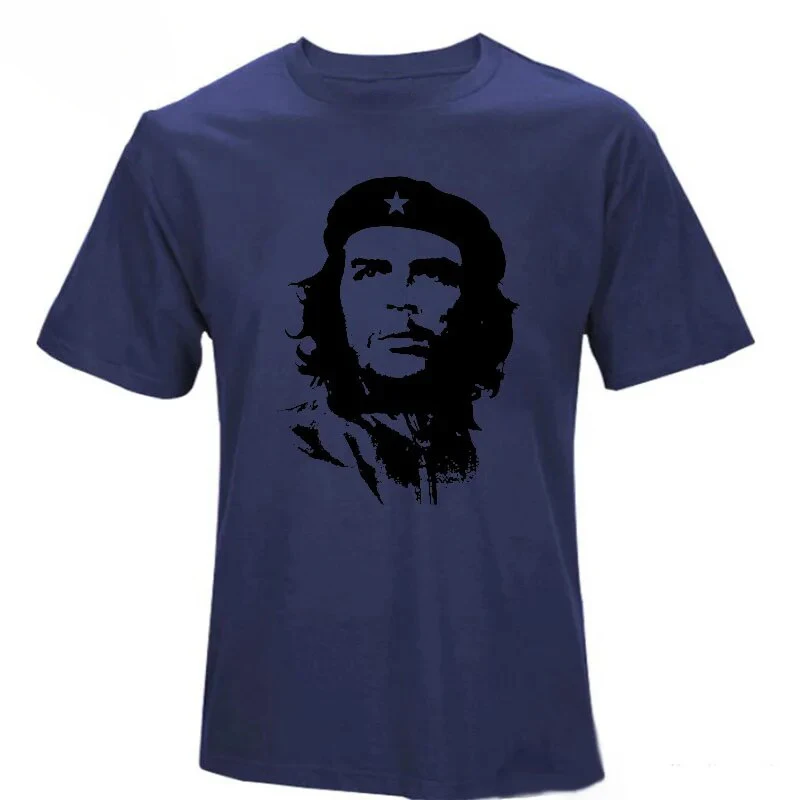 Che Guevara Print T-Shirts Men Women Fashion Short Sleeve Cotton T Shirt Streetwear Oversized Harajuku Unisex Tees Tops Clothing