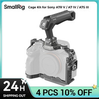 SmallRig Cage Kit for Sony Alpha 7R V/Alpha 7 IV/Alpha 7S III,HawkLock Cage with Top Handle,HDMI Clamp for Sony A7R V/A7 IV/A7S3