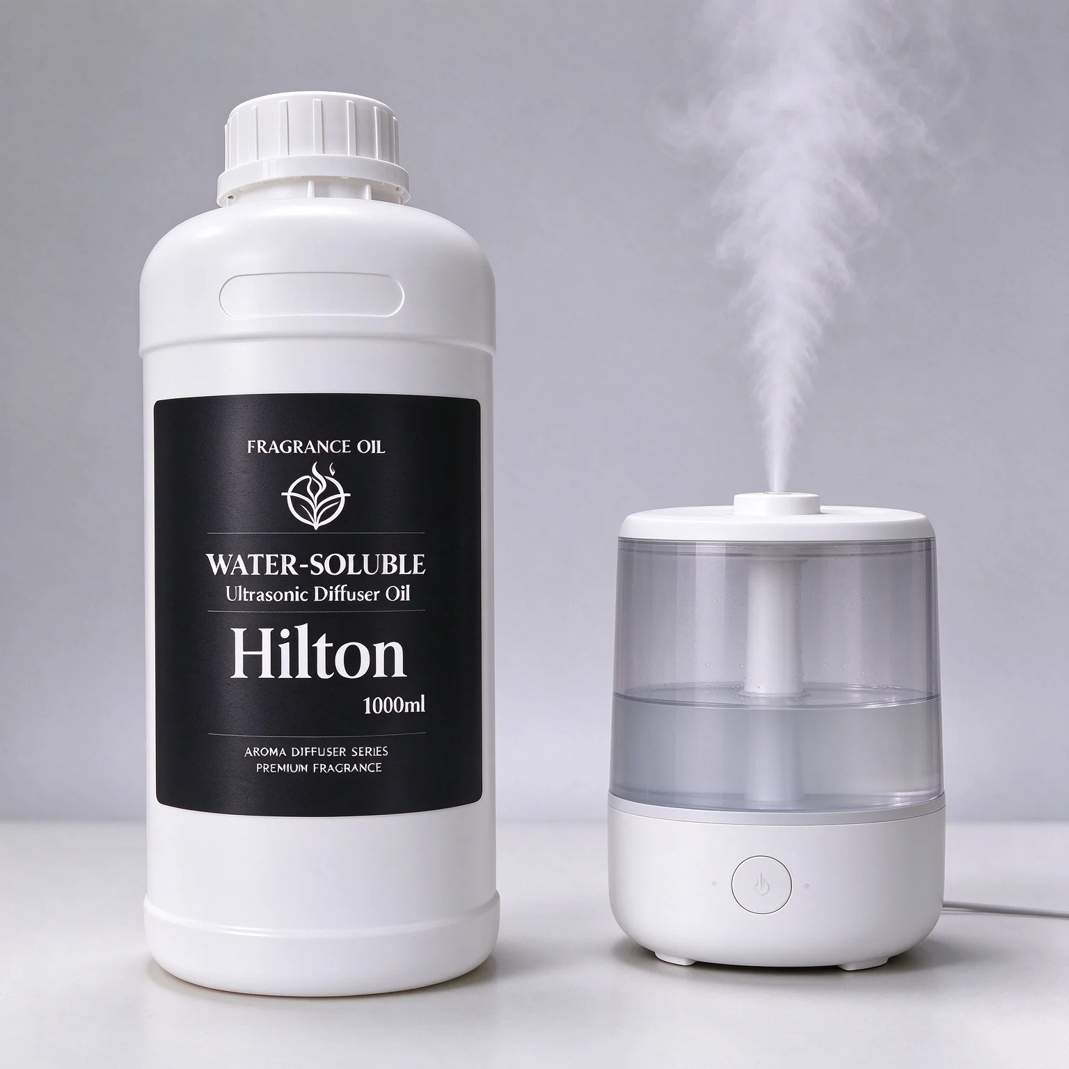 1000ml Water‑based Fragrance Oil Refill, Long Lasting Aromatherapy Scent For Ultrasonic Aroma Diffuser Humidifier Air Freshener