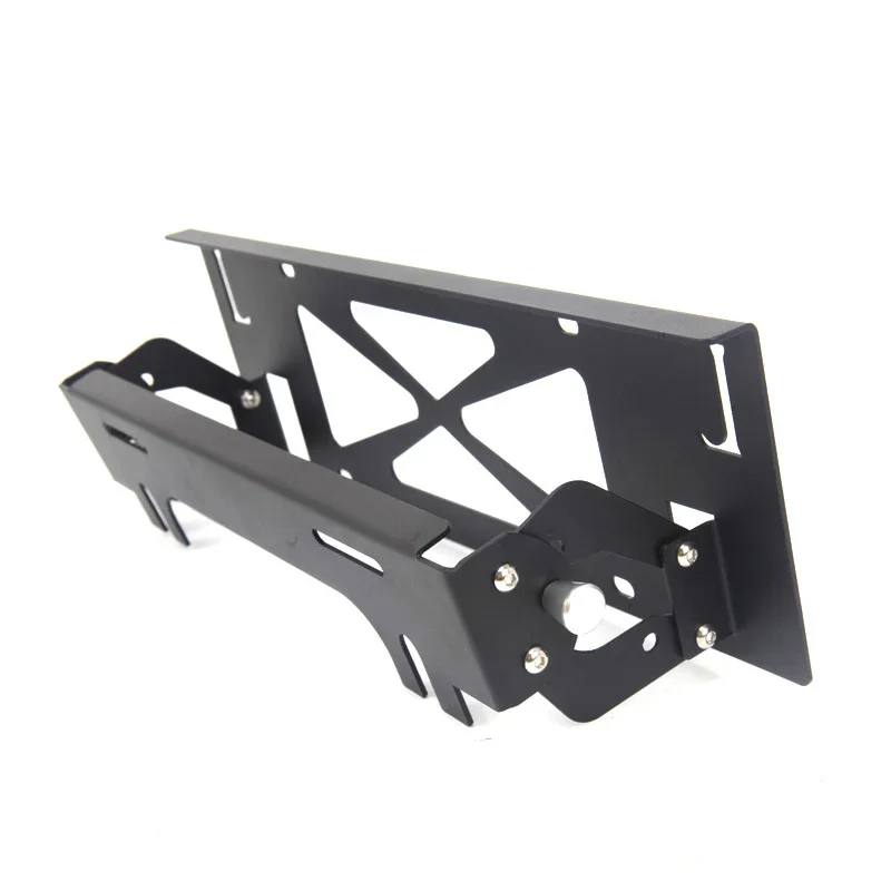 

License Plate Holder For Jeep Wrangler 97-24 Jk Jl Front License Plate Rack Move Up and Down with License Plate Base Replacement