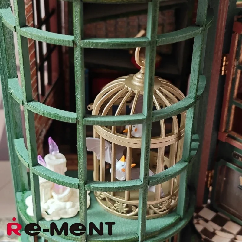 オリジナル リーメント 魔法学校シリーズ ブラインドボックス ミニチュアシーン 魔法の道具 部屋飾り カスタムギフト