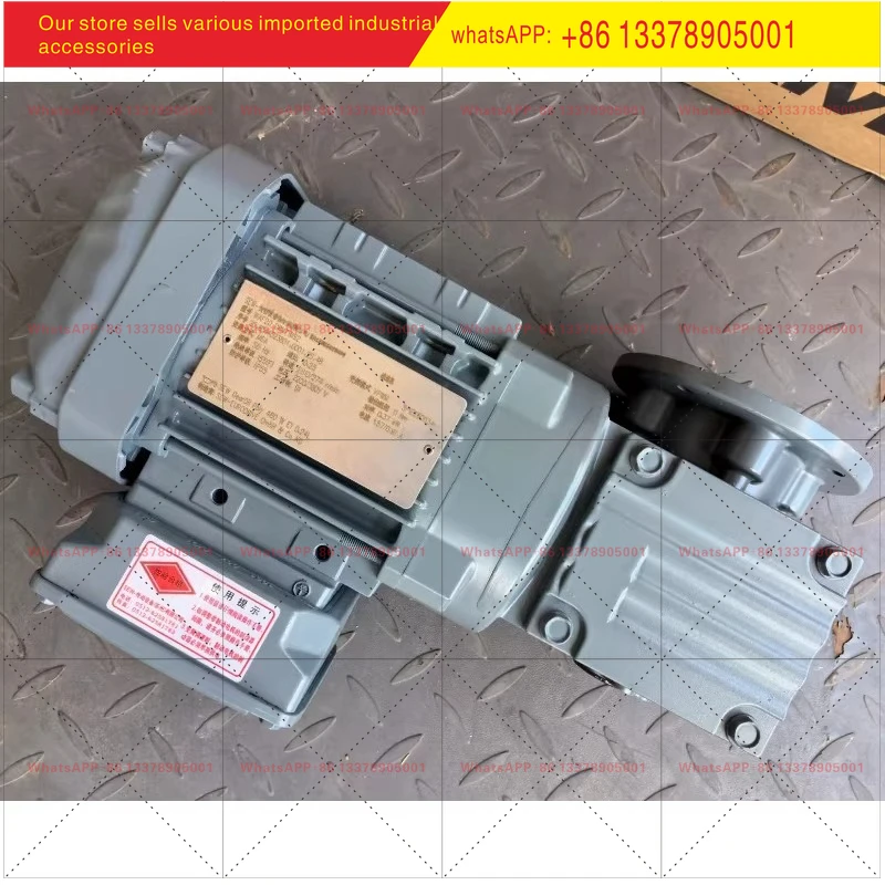 Geared motor RSKF with brake helical gearbox motor parts