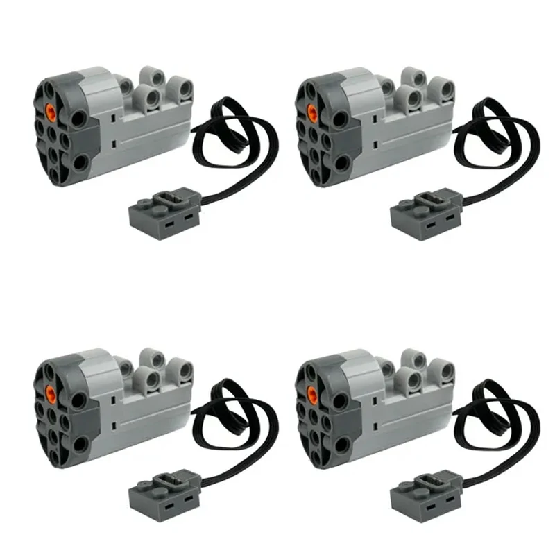 Servomotor de dirección 88004 para Legoeds MOC, función de potencia Compatible con bloques de construcción, piezas técnicas, coche teledirigido, juguetes de ladrillos DIY