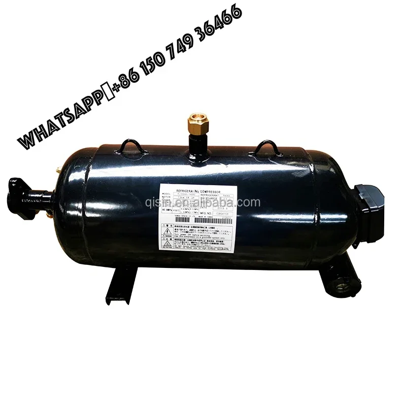 750EL-128D3 7HP Horizontal Scroll Compressor R22 Fixed Speed for Hitachi Central AC & Cold Storage