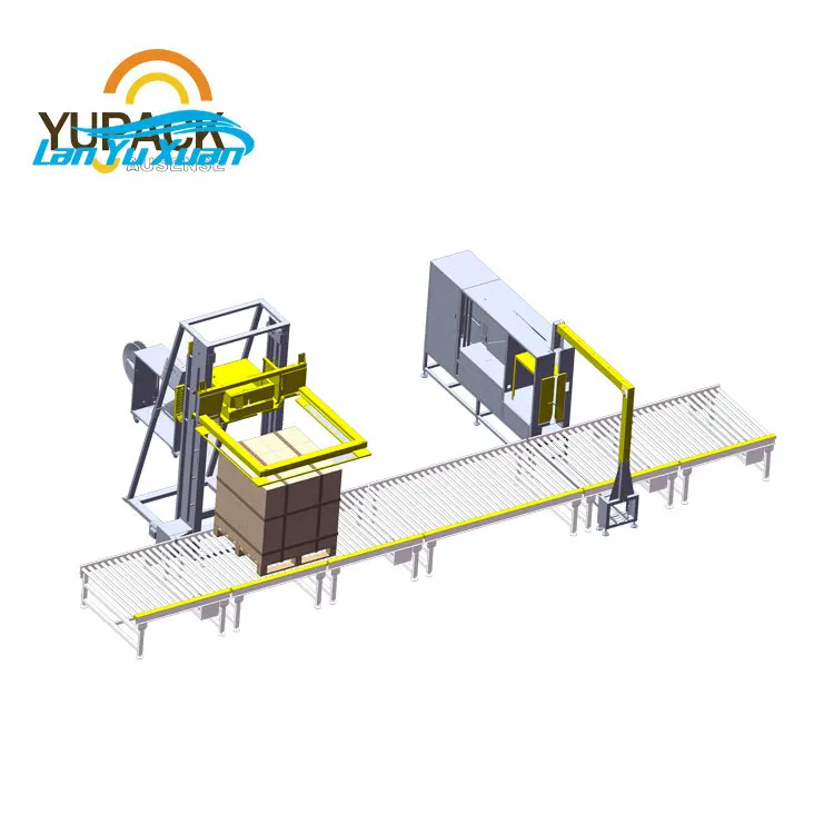 Full Automatic Vertical Pallet Strapping Machine for pallet