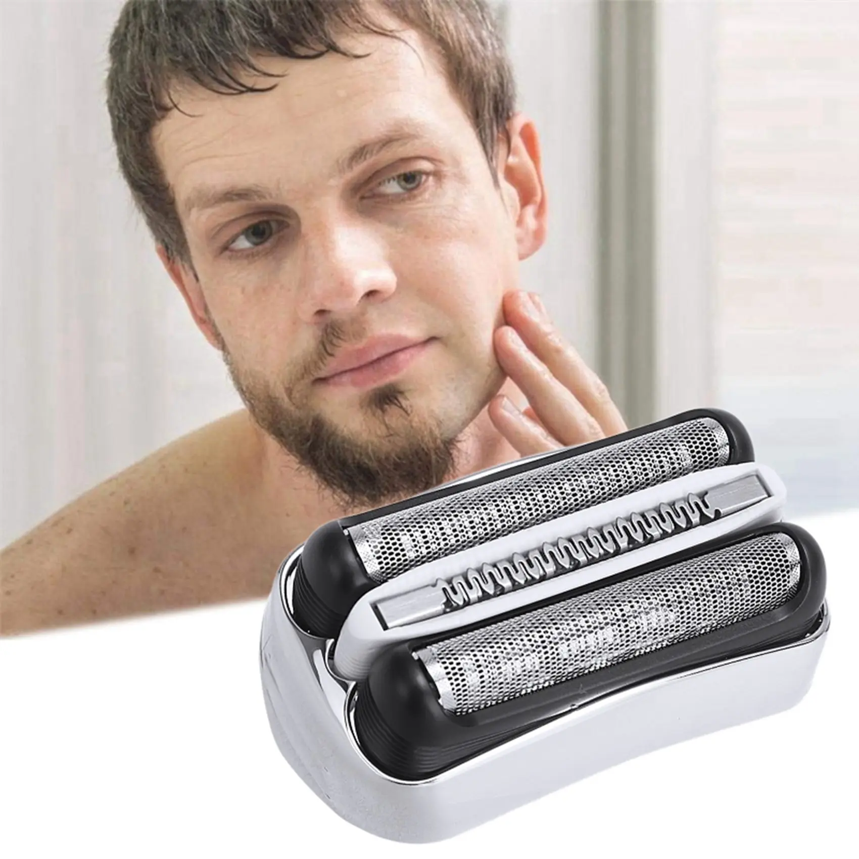 سكين رأس بديل لبراون ، ماكينة حلاقة 32S ، غشاء صافي ، سلسلة 3 ، 301S ، 310S ، 320S ، 3000S ، 3020S ، 3030S ، 3040 S