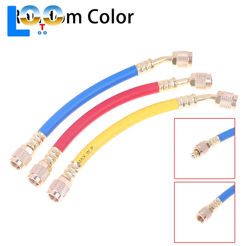 สายชาร์จสารทําความเย็น, 1/4 SAE ด้าย 800-4000PSI หลอดท่อ HVAC, สําหรับ Home Air Conditioner เครื่องทําความเย็นการบํารุงรักษา