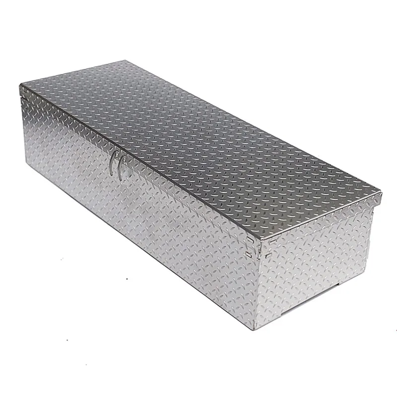 Rvs Gereedschapskist Versieren Batterij Case voor 1/14 Tamiya RC Truck SCANIA 770S R620 VOLVO MAN TGX LESU Auto accessoires