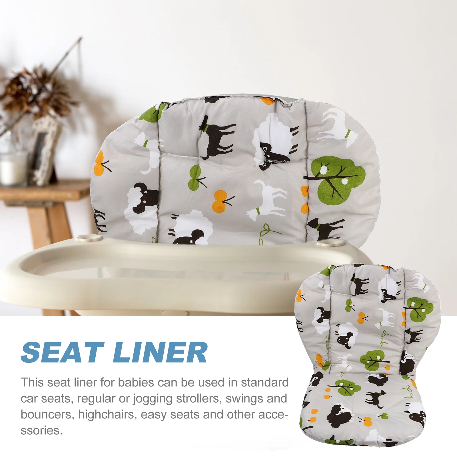 Stroller Wagon Baby Cotton Pad Cart Supplies Seat Mat Cushion Liner Sleeping Infant Child