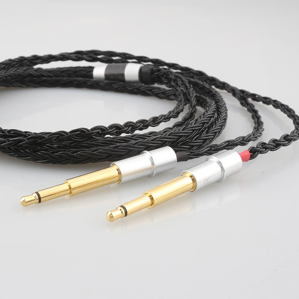 16 Core 7N OCC Mã Não Đen Tai Nghe Cáp Cho Meze 99 Kinh Điển NEO NOIR Tai Nghe Tai Nghe