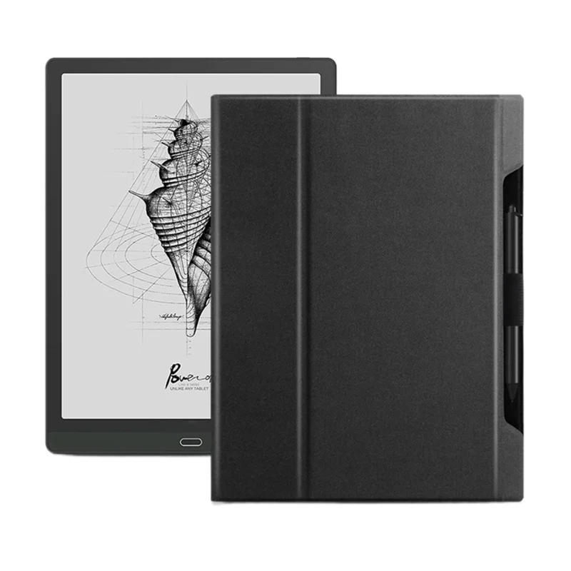 Foldable E Reader Case Paste Type Reader Protective Shell With Pen Slot Back Cover Wear Resistant