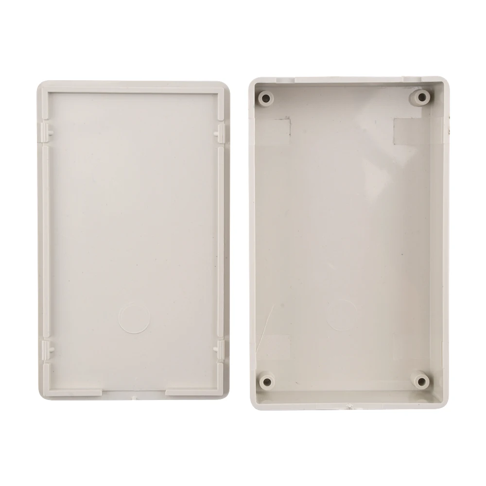 1PCS Plastic Electronic Instrument Junction Box Shell 100X60X25MM Instrument Shell Plastic Power Junction Box White