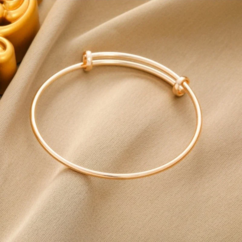 New Unisexes Activity Bracelet Alloy Material Adjustable Simple Fashion Everything Girl Bracelet Small Party Luxury